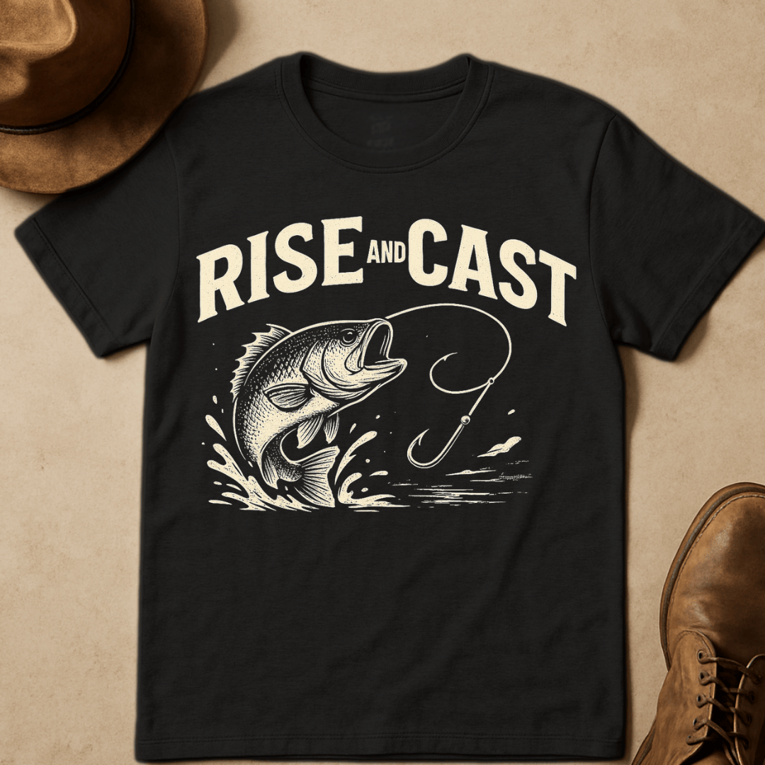 RISE AND CAST T-SHIRT