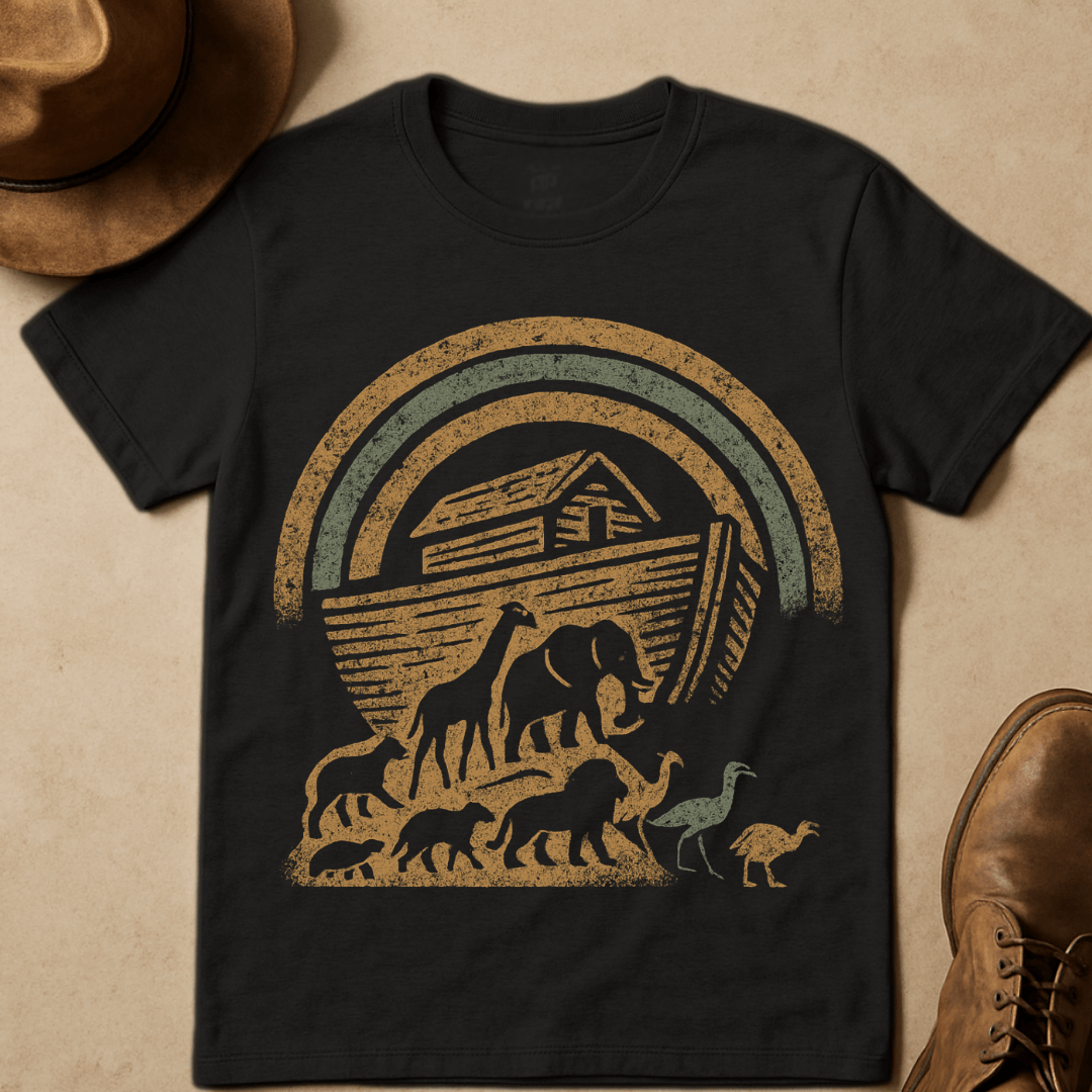 INVERSE NOAH'S ARK T-SHIRT