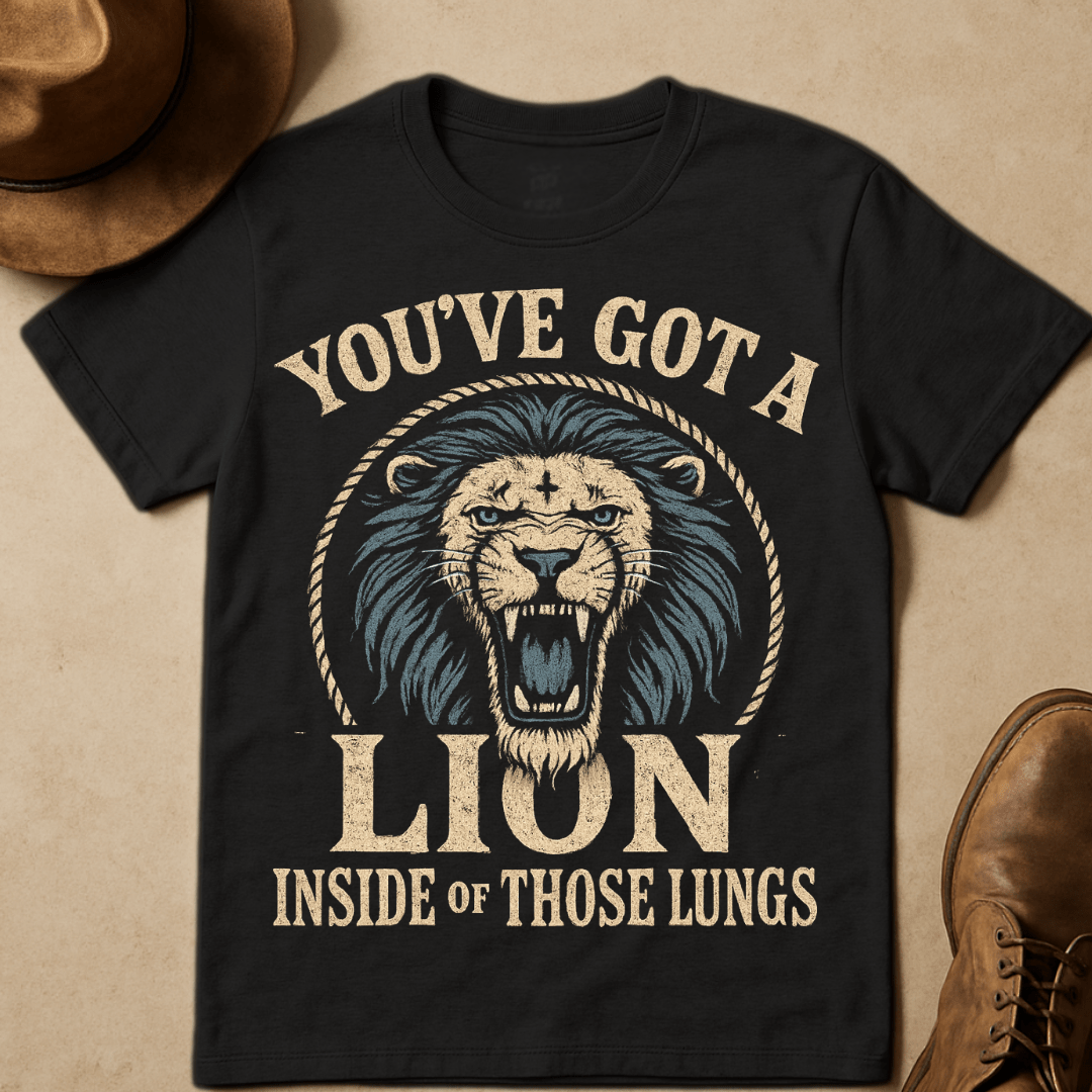 WESTERN ROARING LION T-SHIRT
