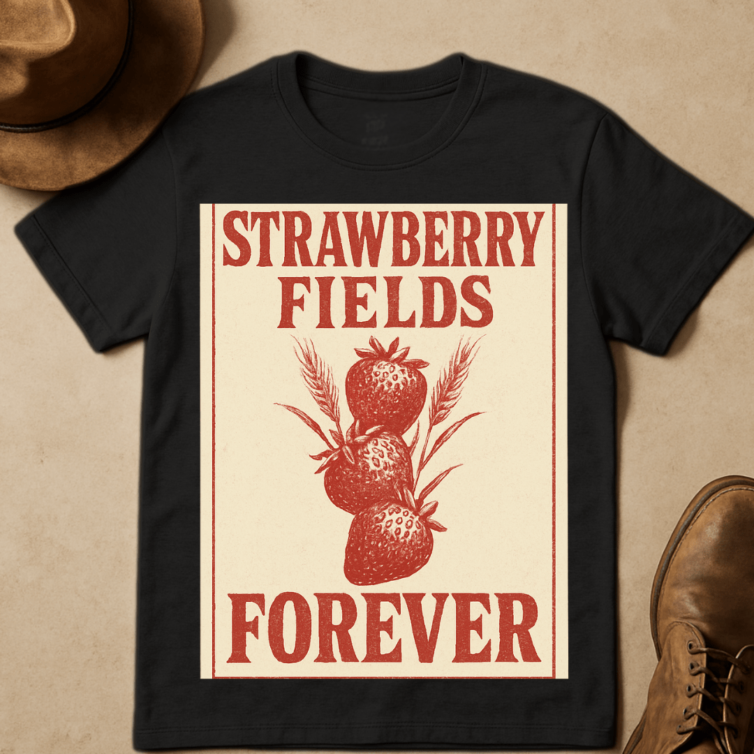 STRAWBERRY FIELDS FOREVER T-SHIRT