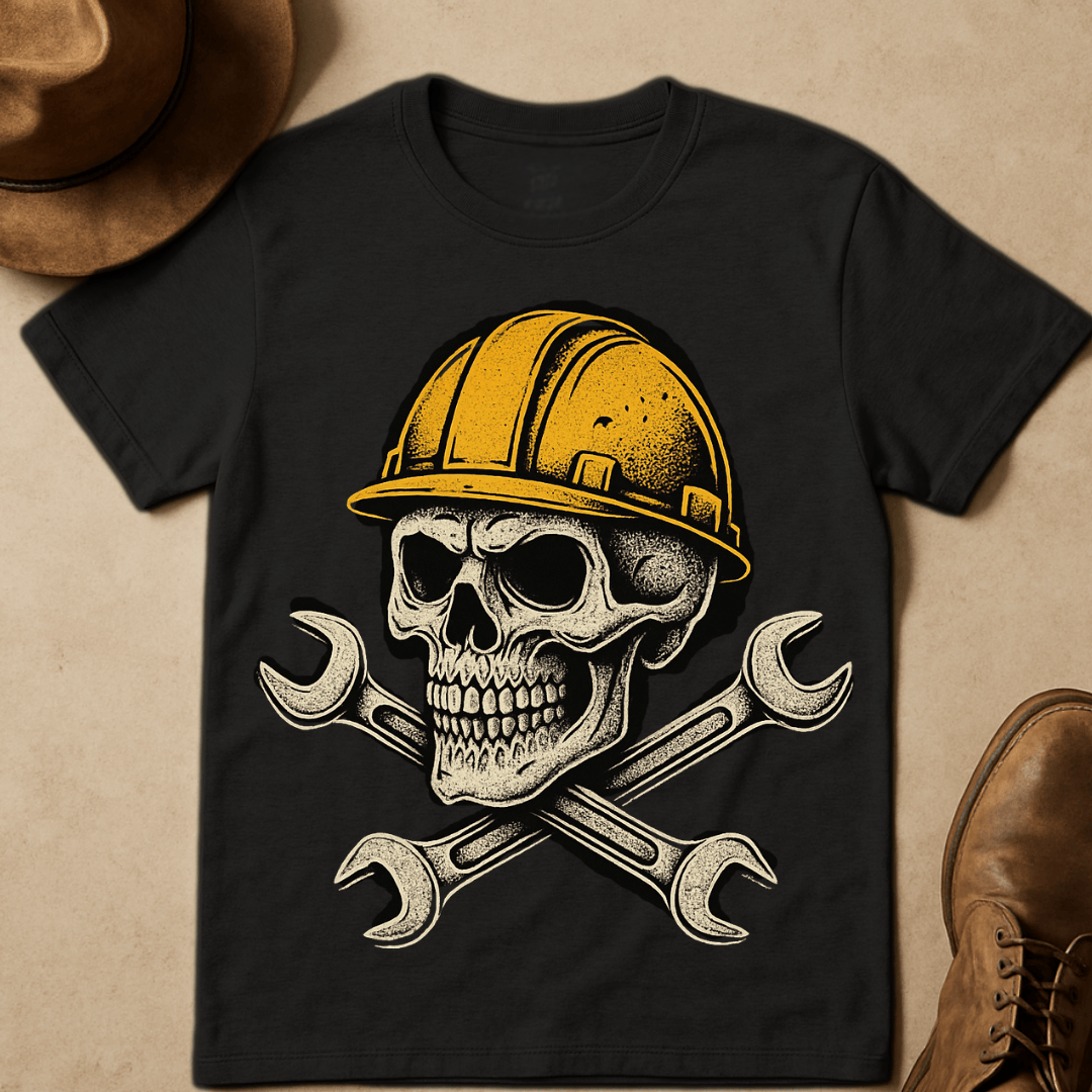 YELLOW HARD HAT T-SHIRT