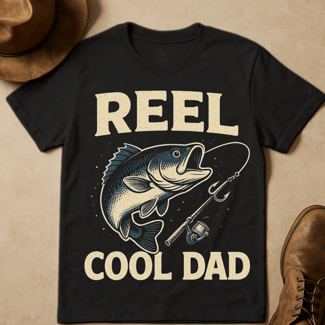 REEL COOL DAD T-SHIRT