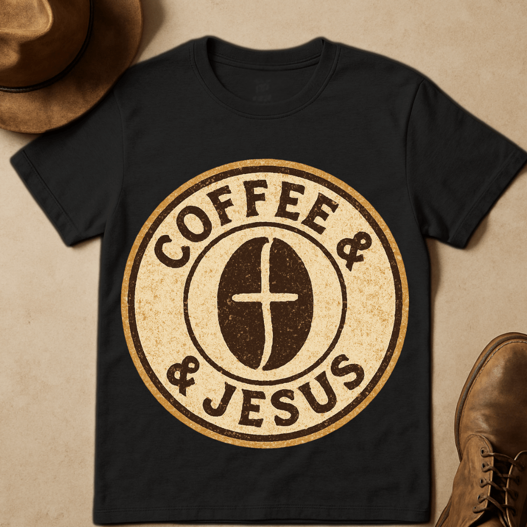 COFFEE BEAN CROSS T-SHIRT
