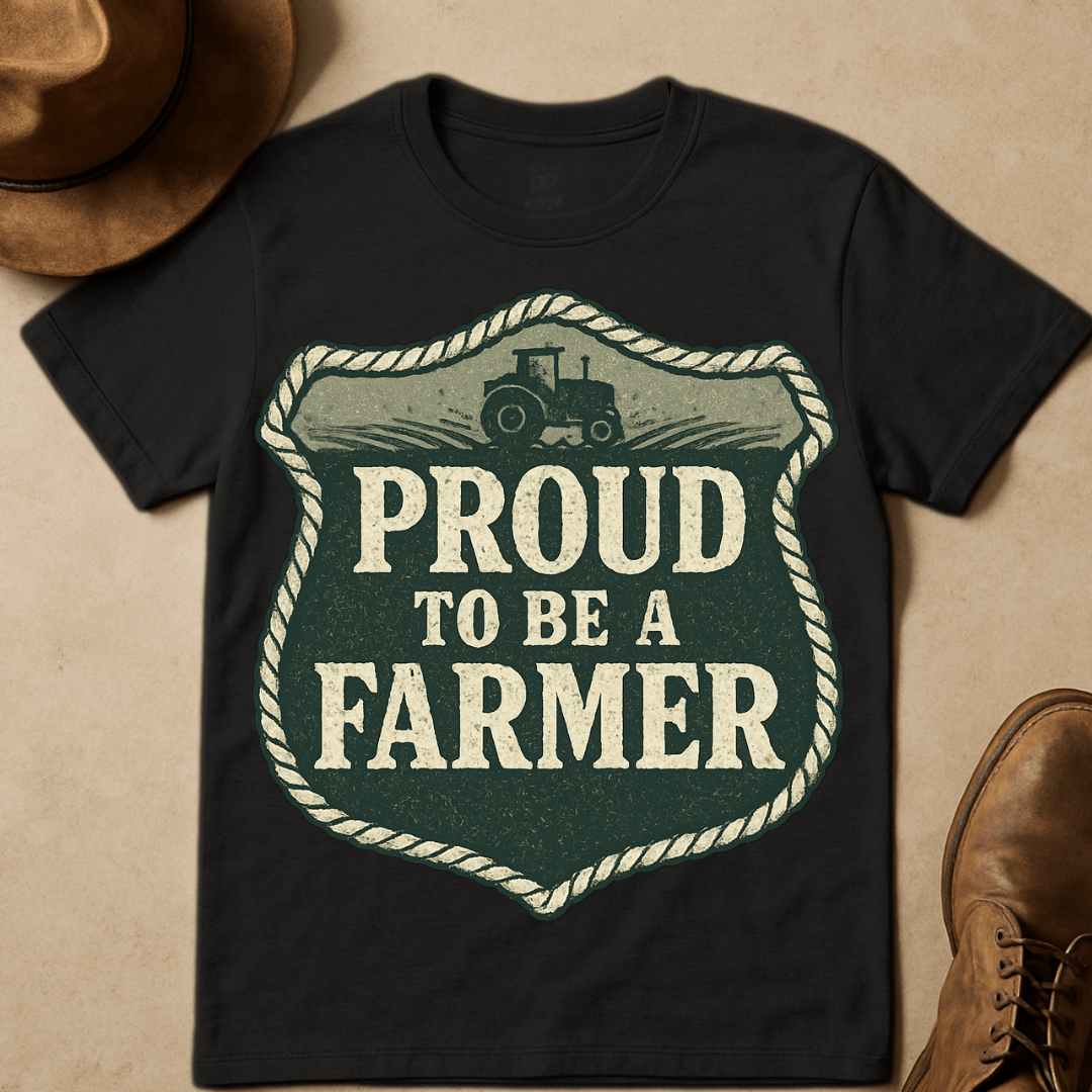 FARMER BADGE T-SHIRT