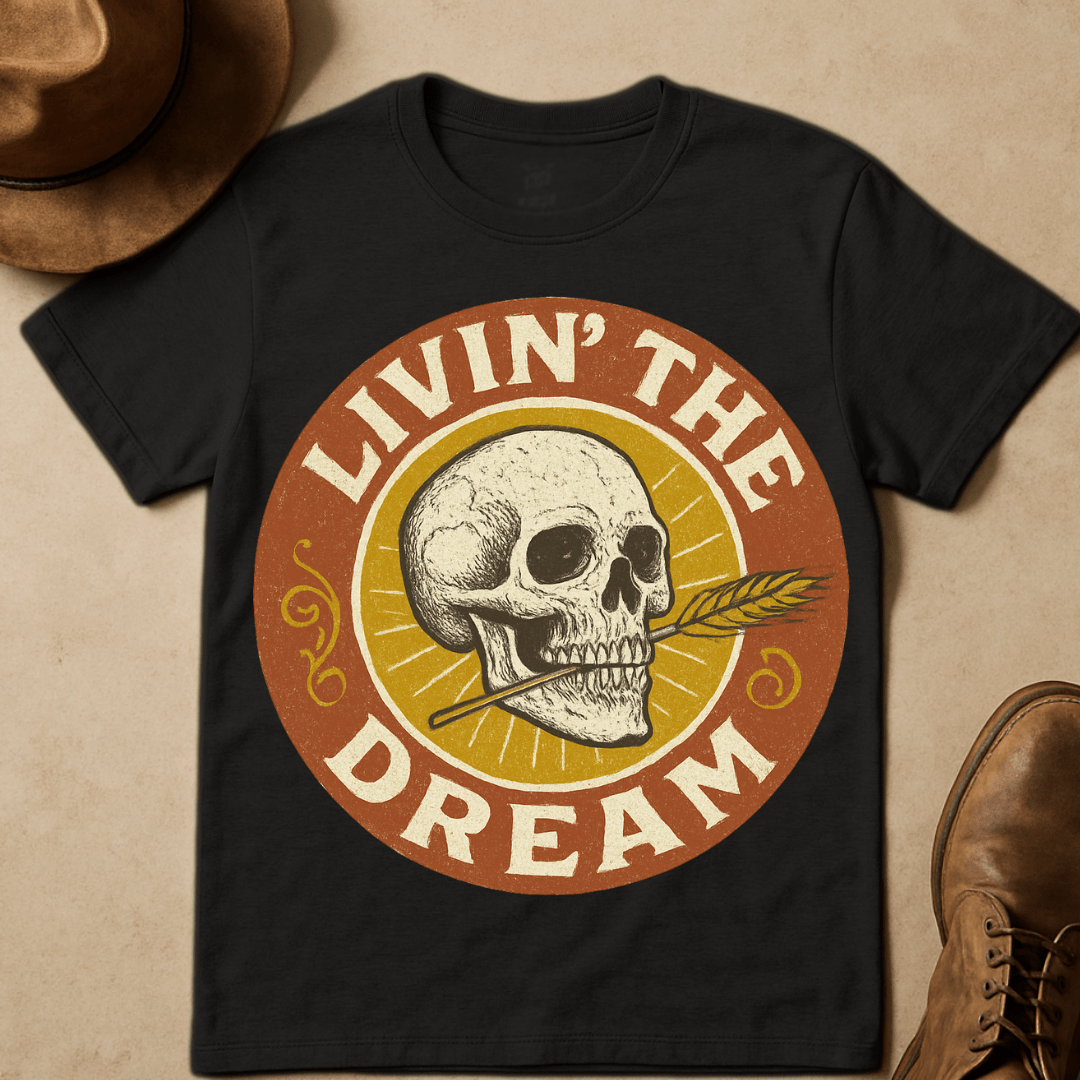 WESTERN SKULL T-SHIRT