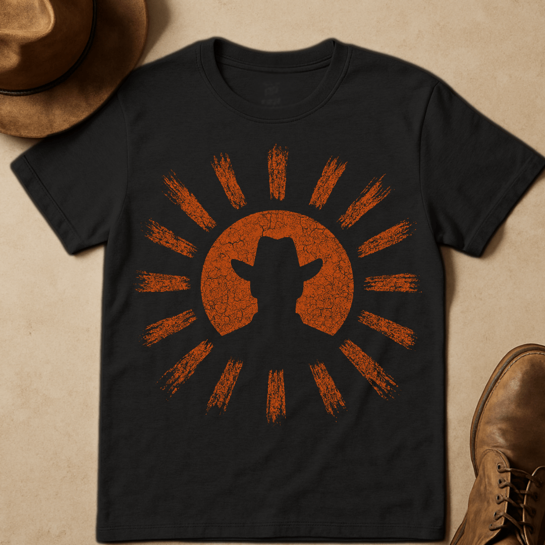 COWBOY SUNBURST T-SHIRT