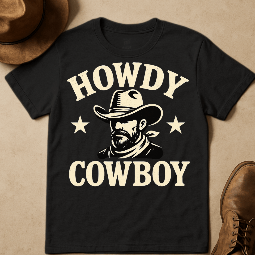 HOWDY COWBOY T-SHIRT
