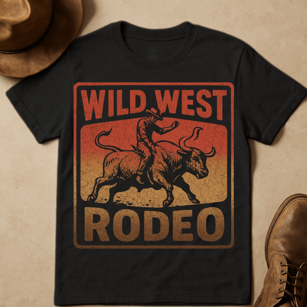 RODEO BUCKING T-SHIRT