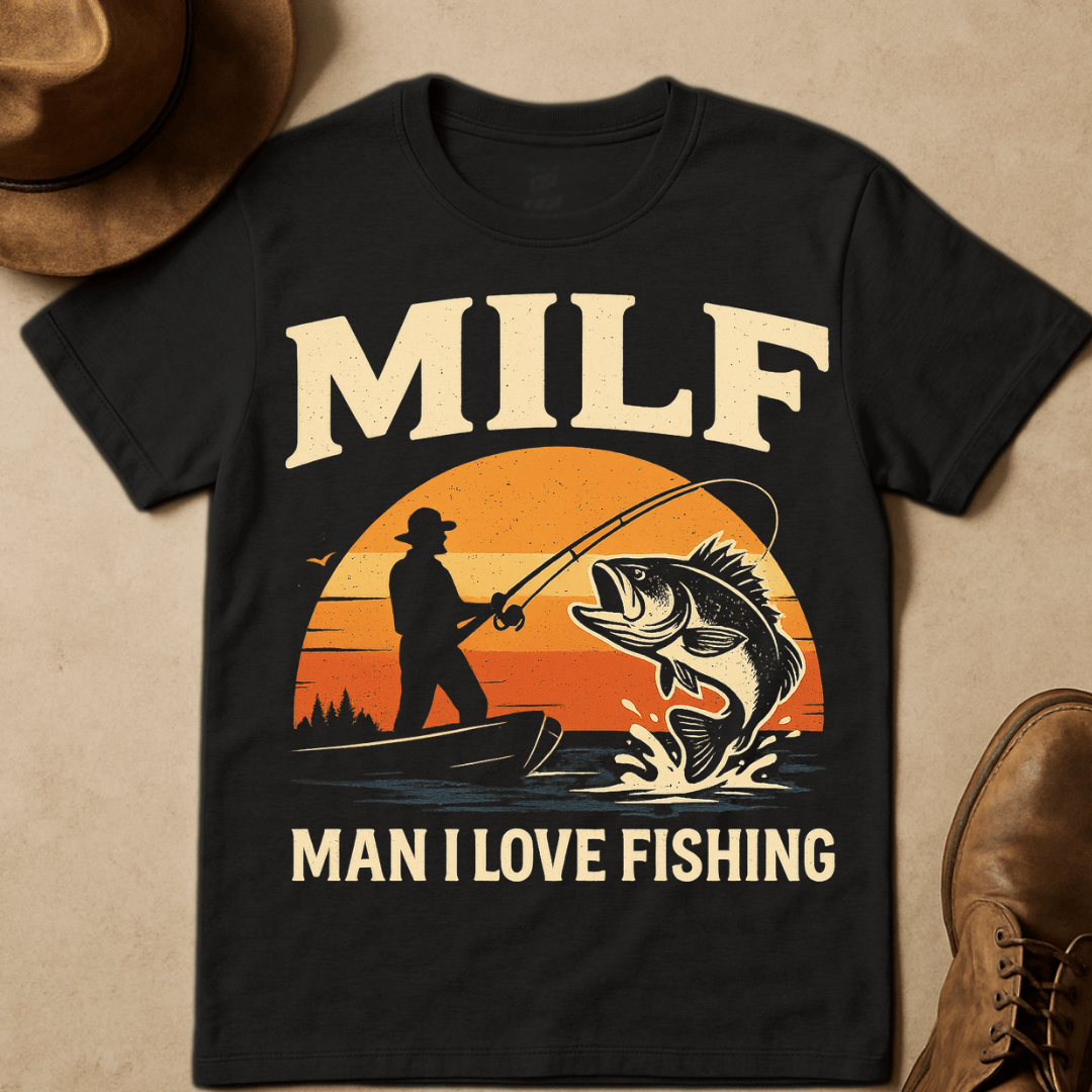 MILF RETRO DARK T-SHIRT