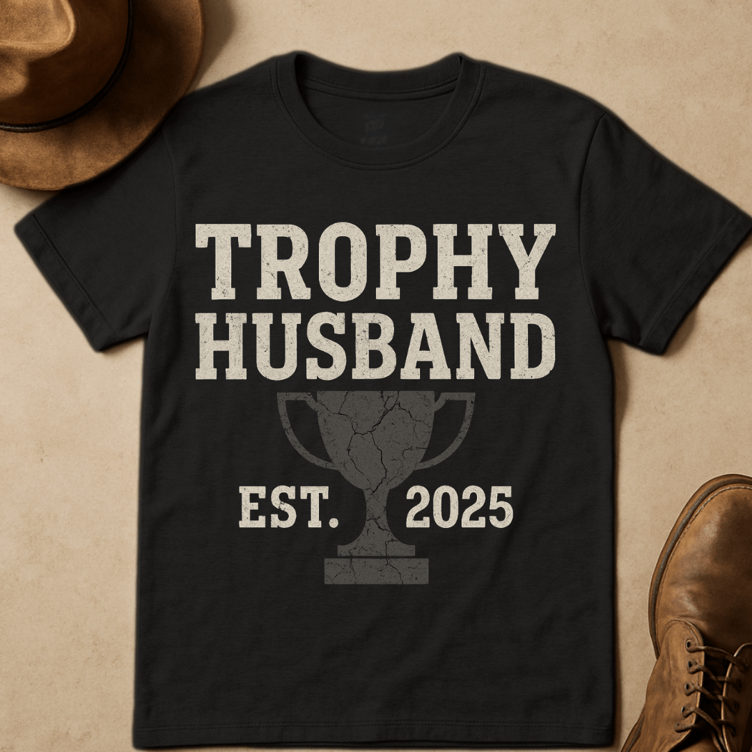 TROPHY HUSBAND T-SHIRT