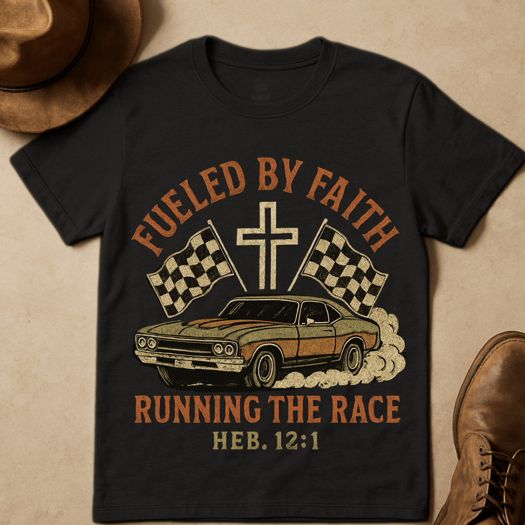 MUSCLE CAR FUELED T-SHIRT