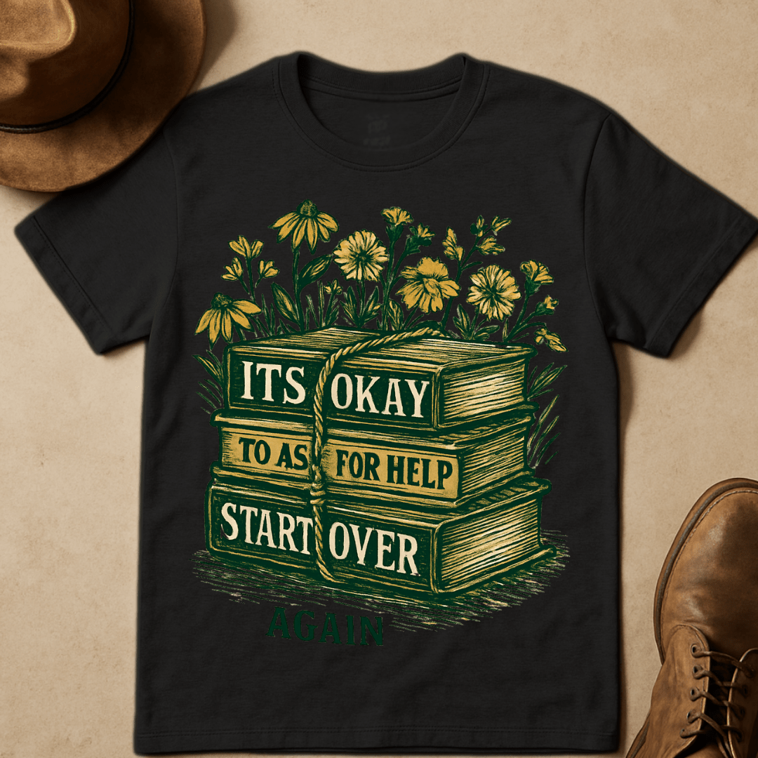 RUSTIC BOOKS T-SHIRT