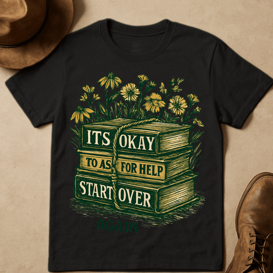 RUSTIC BOOKS T-SHIRT