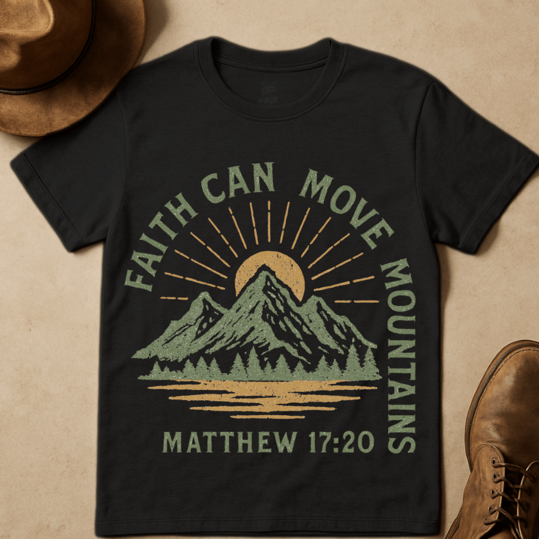 MOUNTAINS FAITH T-SHIRT