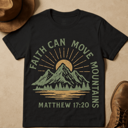 MOUNTAINS FAITH T-SHIRT