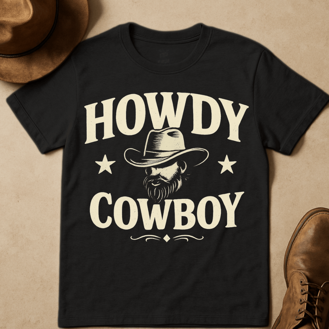 HOWDY COWBOY T-SHIRT
