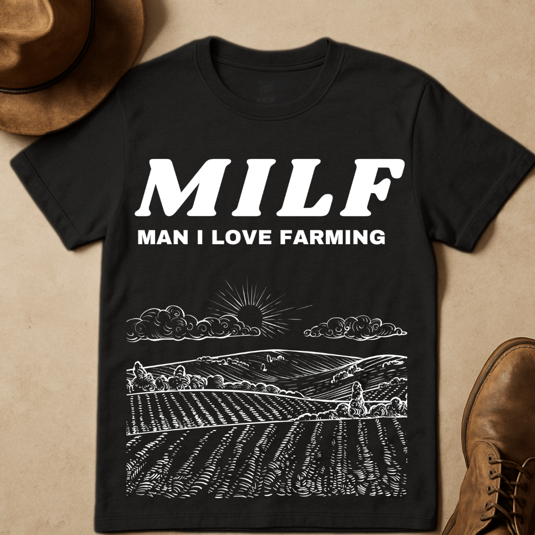 MAN I LOVE FARMING T-SHIRT
