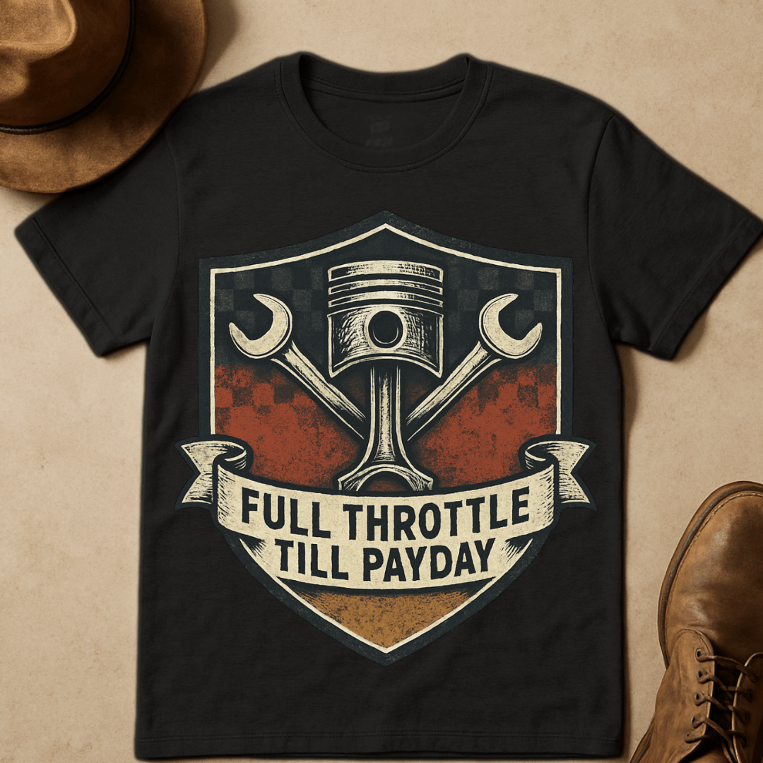 MECHANICS EMBLEM PAYDAY T-SHIRT