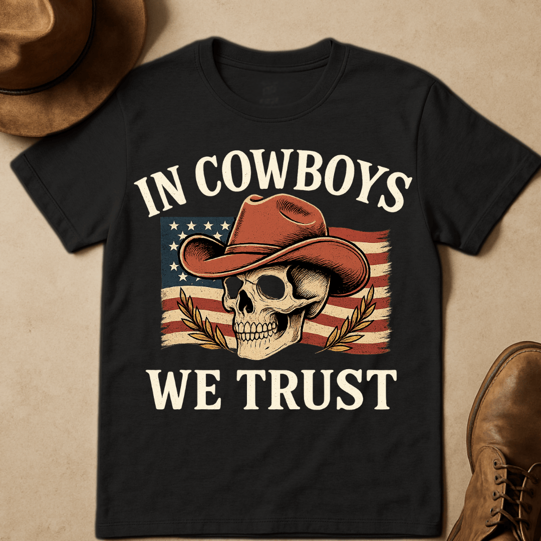 IN COWBOYS WE TRUST T-SHIRT
