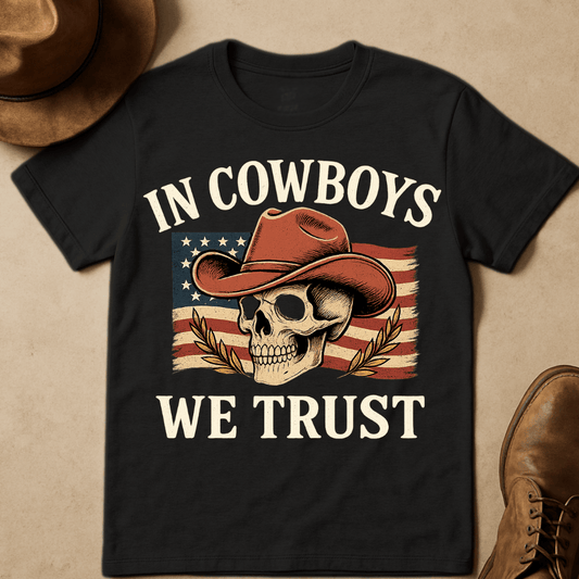 IN COWBOYS WE TRUST T-SHIRT