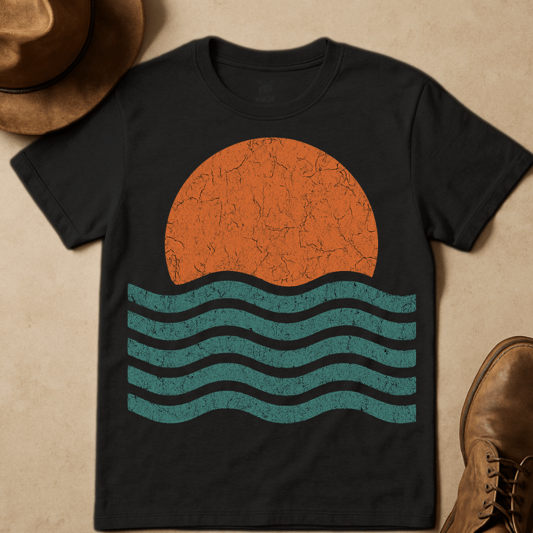 CRACKED SUNSET T-SHIRT