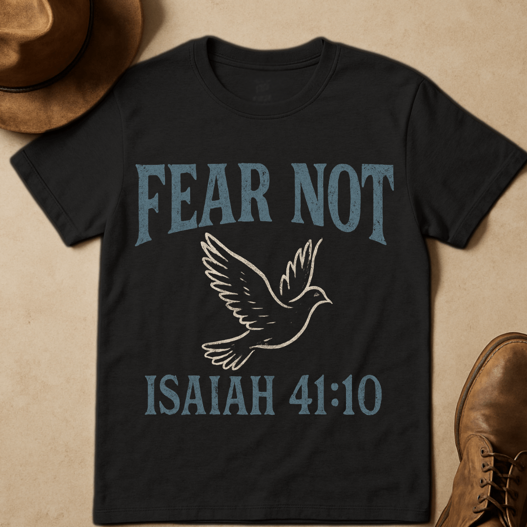 WESTERN FEAR NOT ISAIAH DOVE T-SHIRT