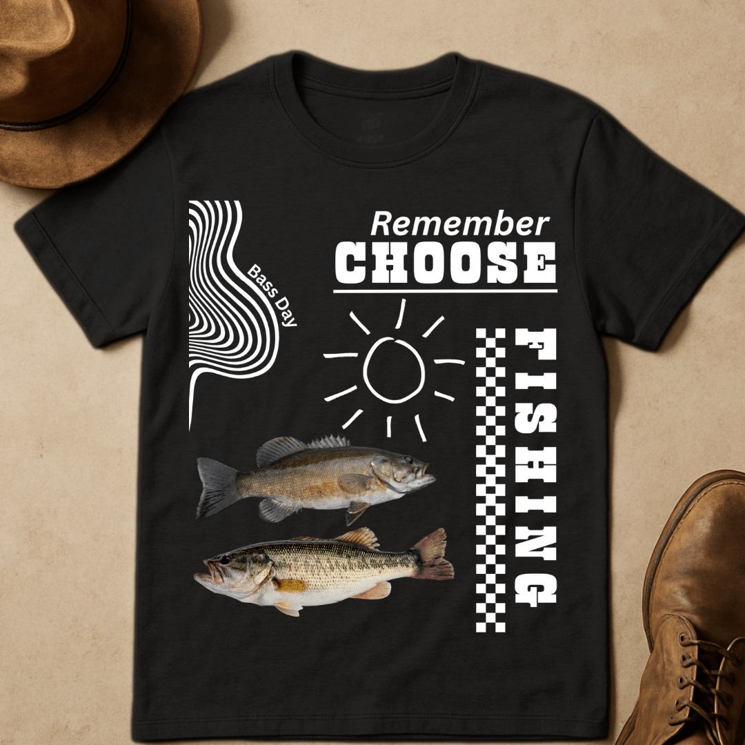 CHOOSE FISHING T-SHIRT