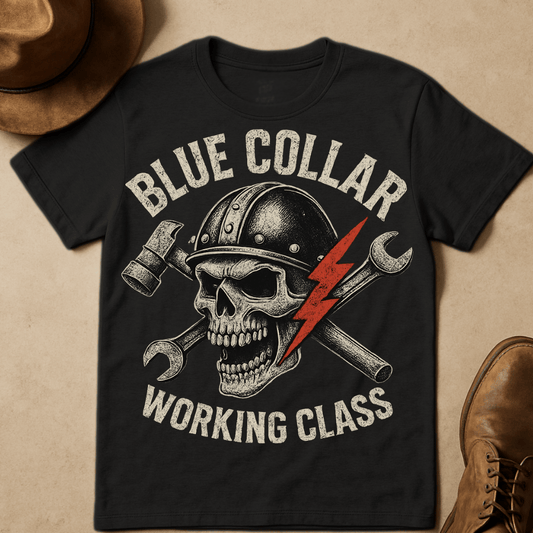 WORKING SKULL T-SHIRT