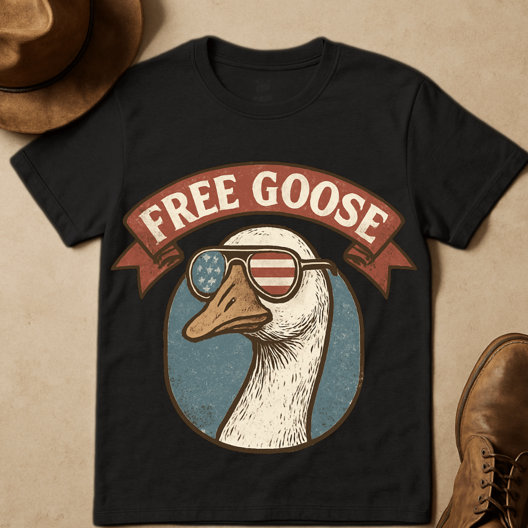 FREE GOOSE BADGE T-SHIRT