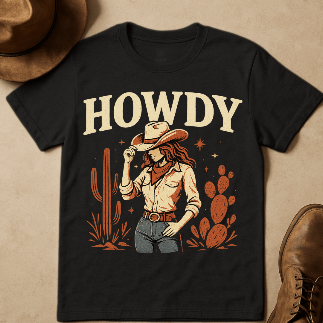 HOWDY WOMAN T-SHIRT