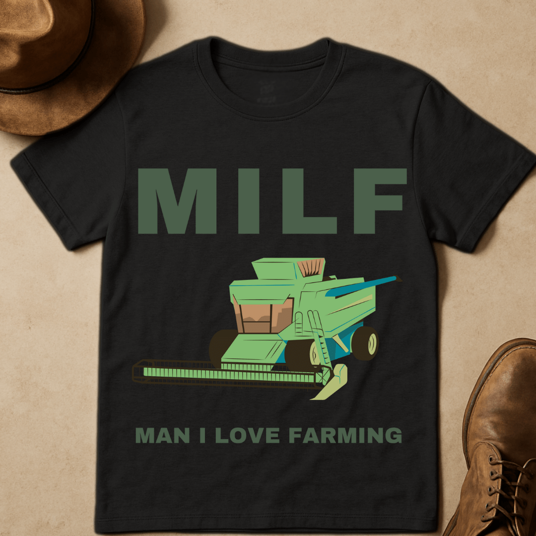 MAN I LOVE FARMING GREEN T-SHIRT