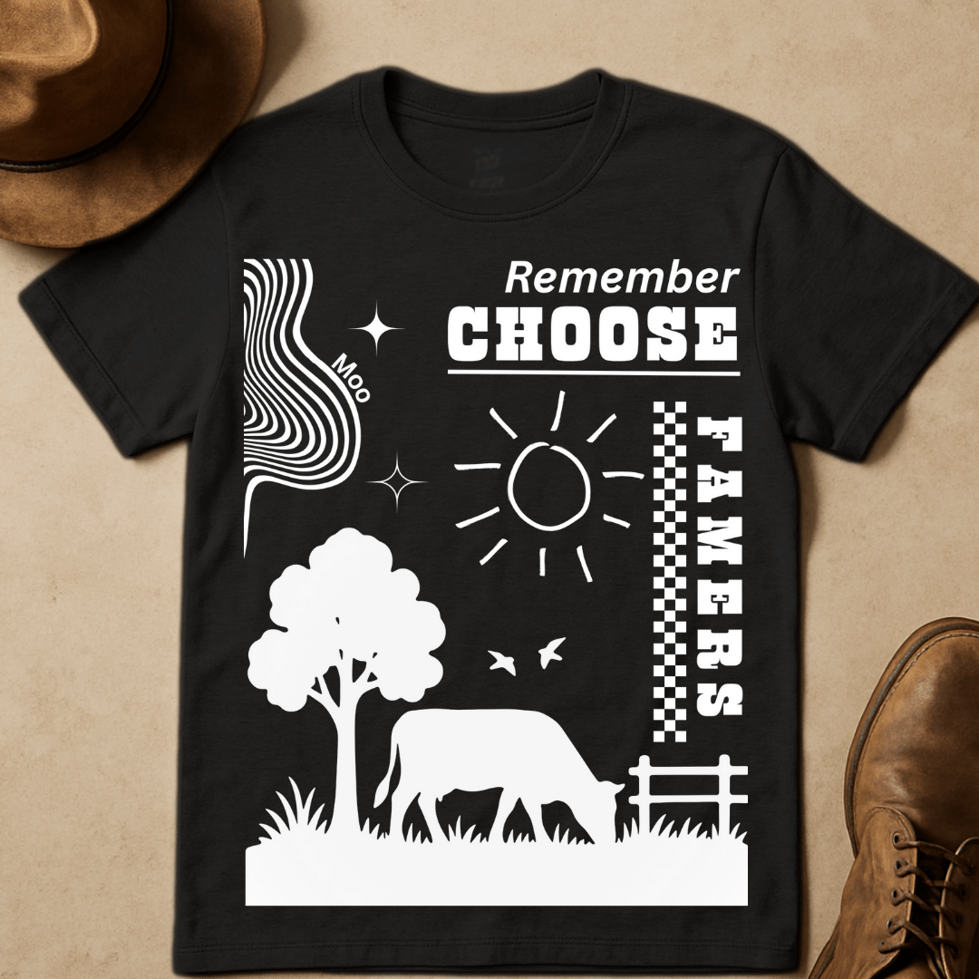 CHOOSE FARMING T-SHIRT