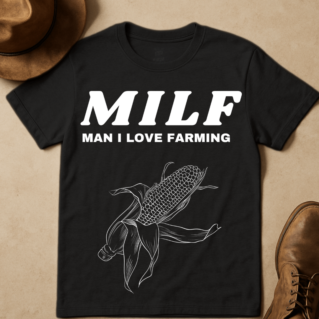 MAN I LOVE FARMING T-SHIRT