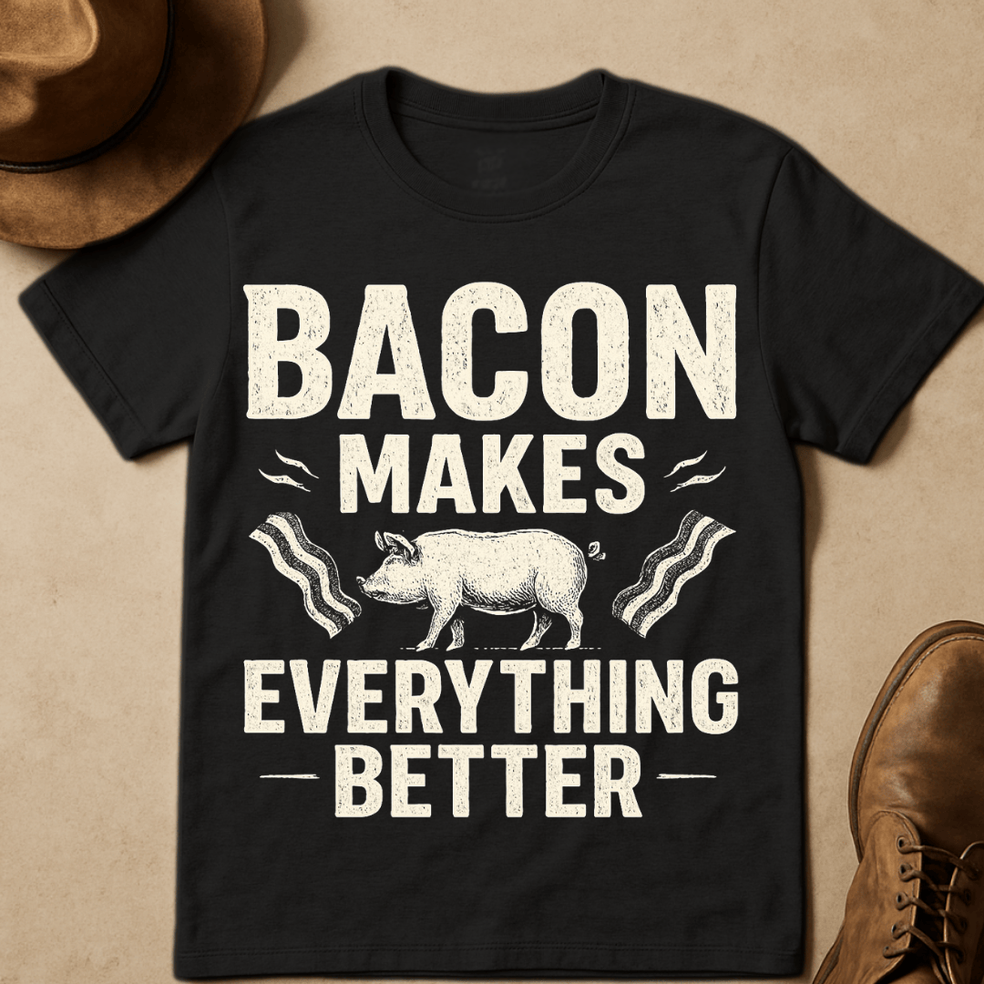 BACON MAKES EVERYTHING BETTER T-SHIRT