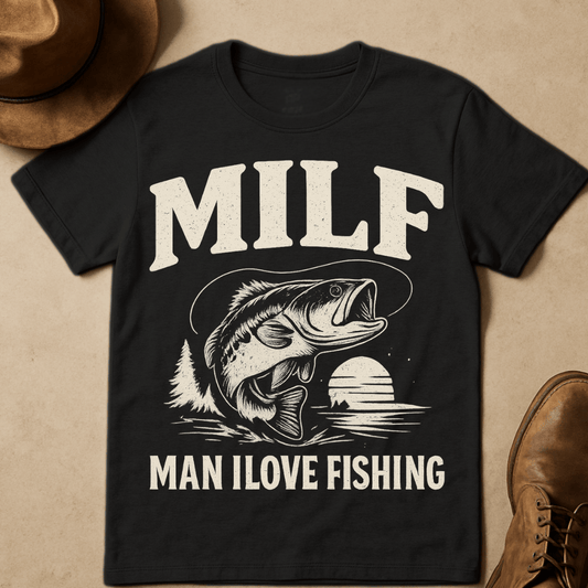 I LOVE FISHING T-SHIRT