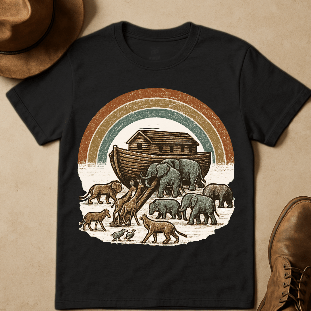 RETRO NOAHS ARK T-SHIRT