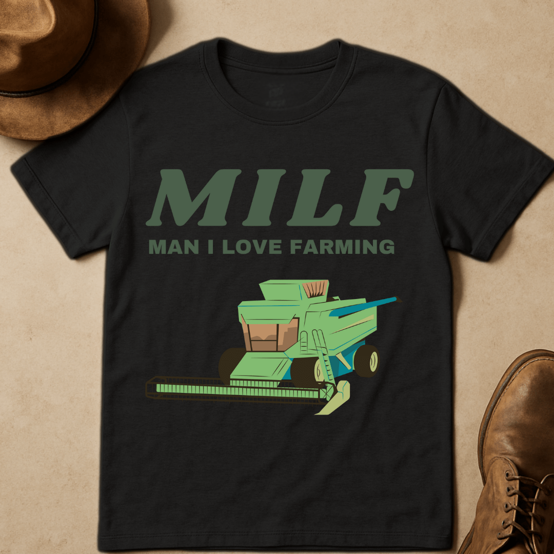 MAN I LOVE FARMING T-SHIRT