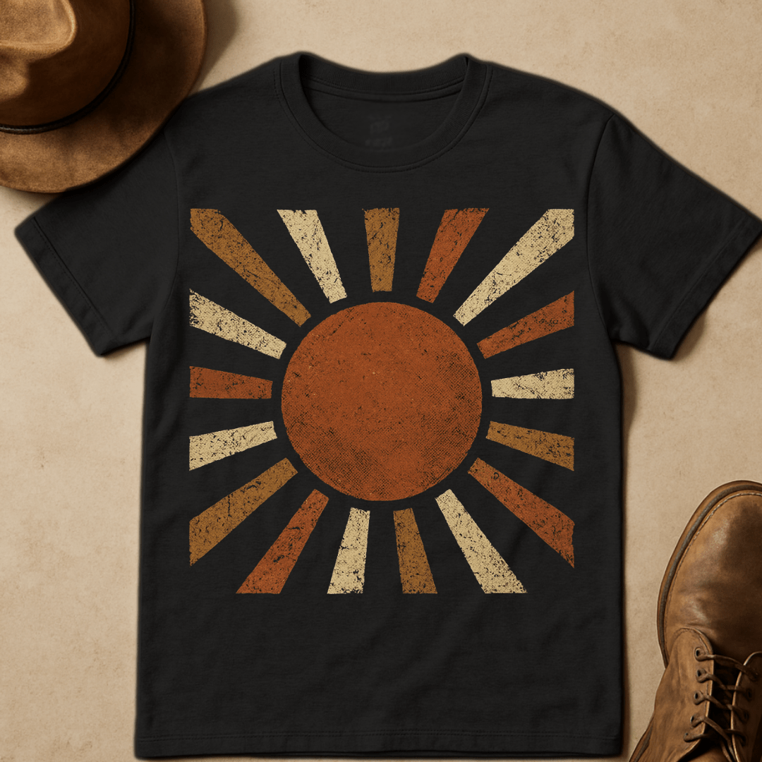 RODEO SUNBURST T-SHIRT
