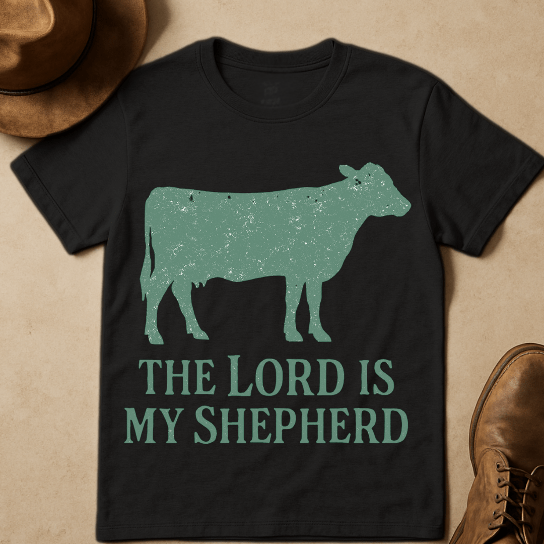 FARM HOUSE COW T-SHIRT