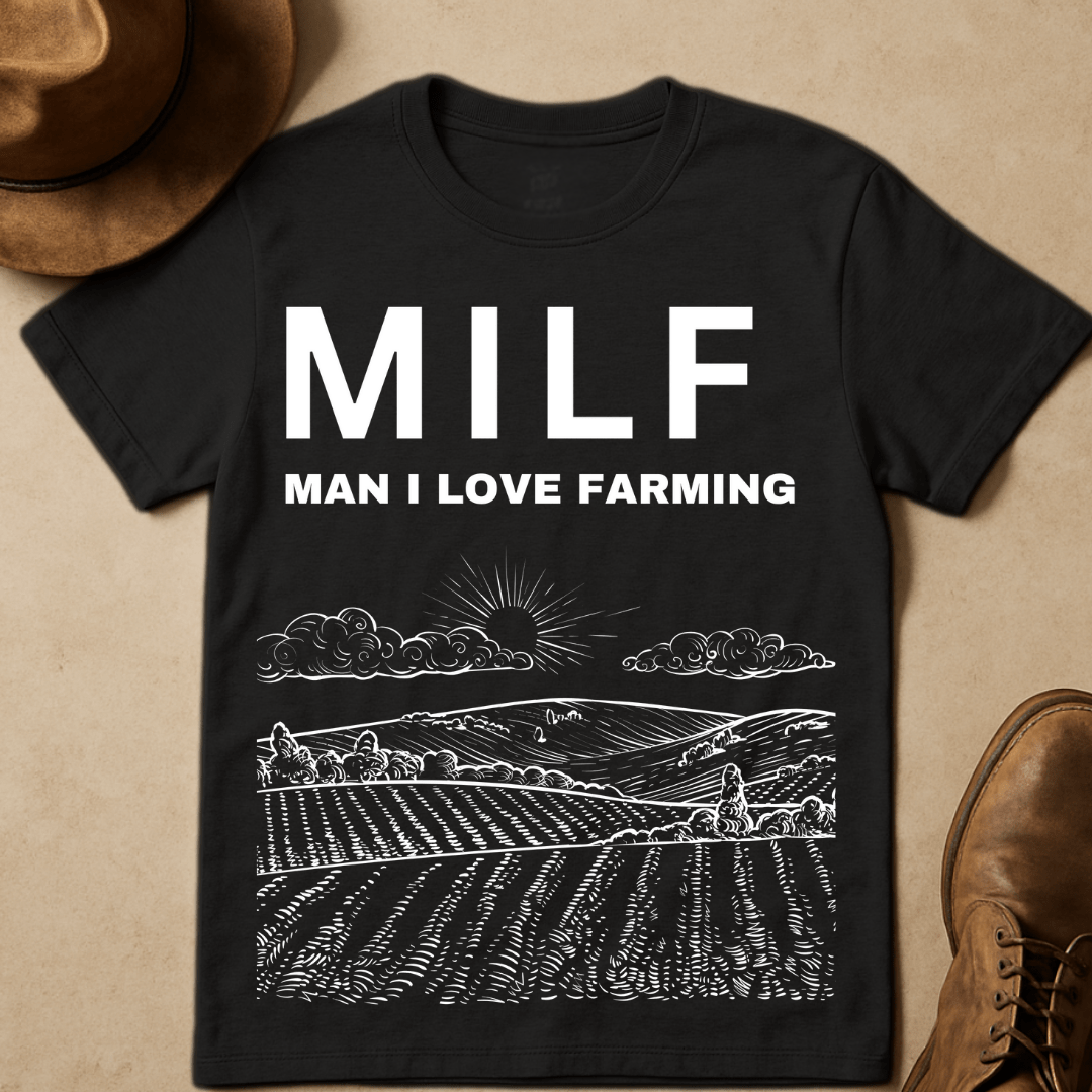 MAN I LOVE FARMING T-SHIRT