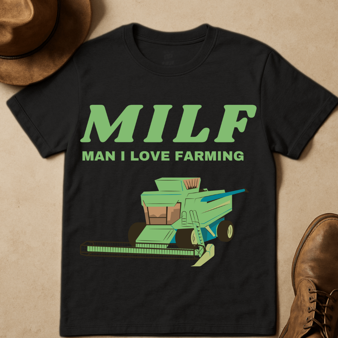 MAN I LOVE FARMING T-SHIRT