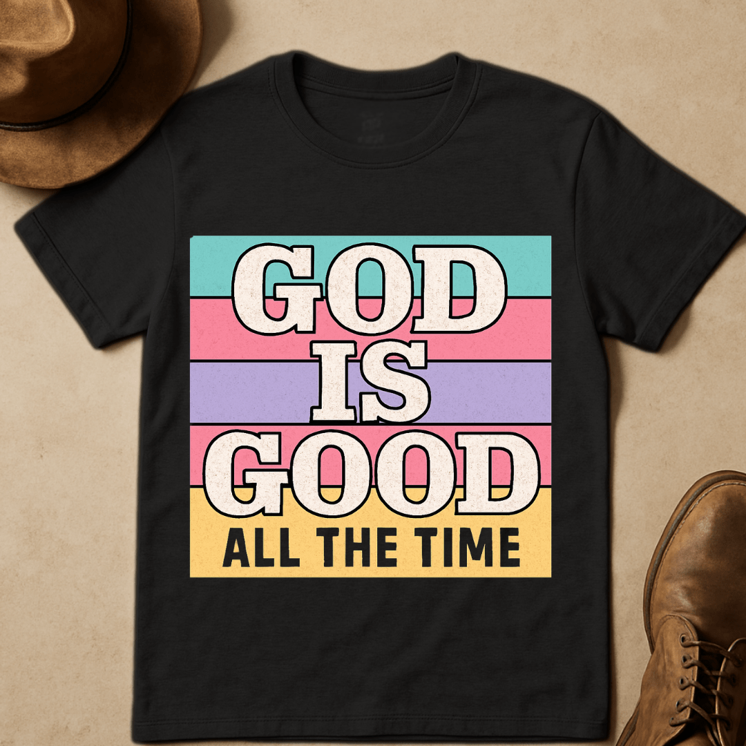 GOD IS GOOD ALL THE TIME T-SHIRT