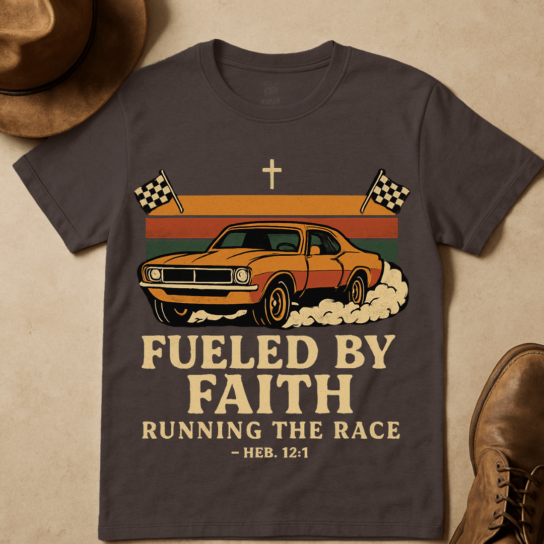 FUELED BY FAITH T-SHIRT