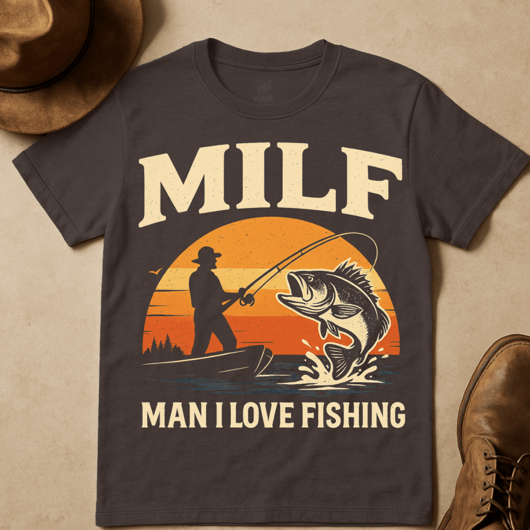 MILF RETRO DARK T-SHIRT