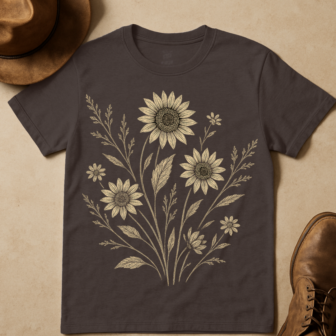 SUNFLOWER HARMONY T-SHIRT