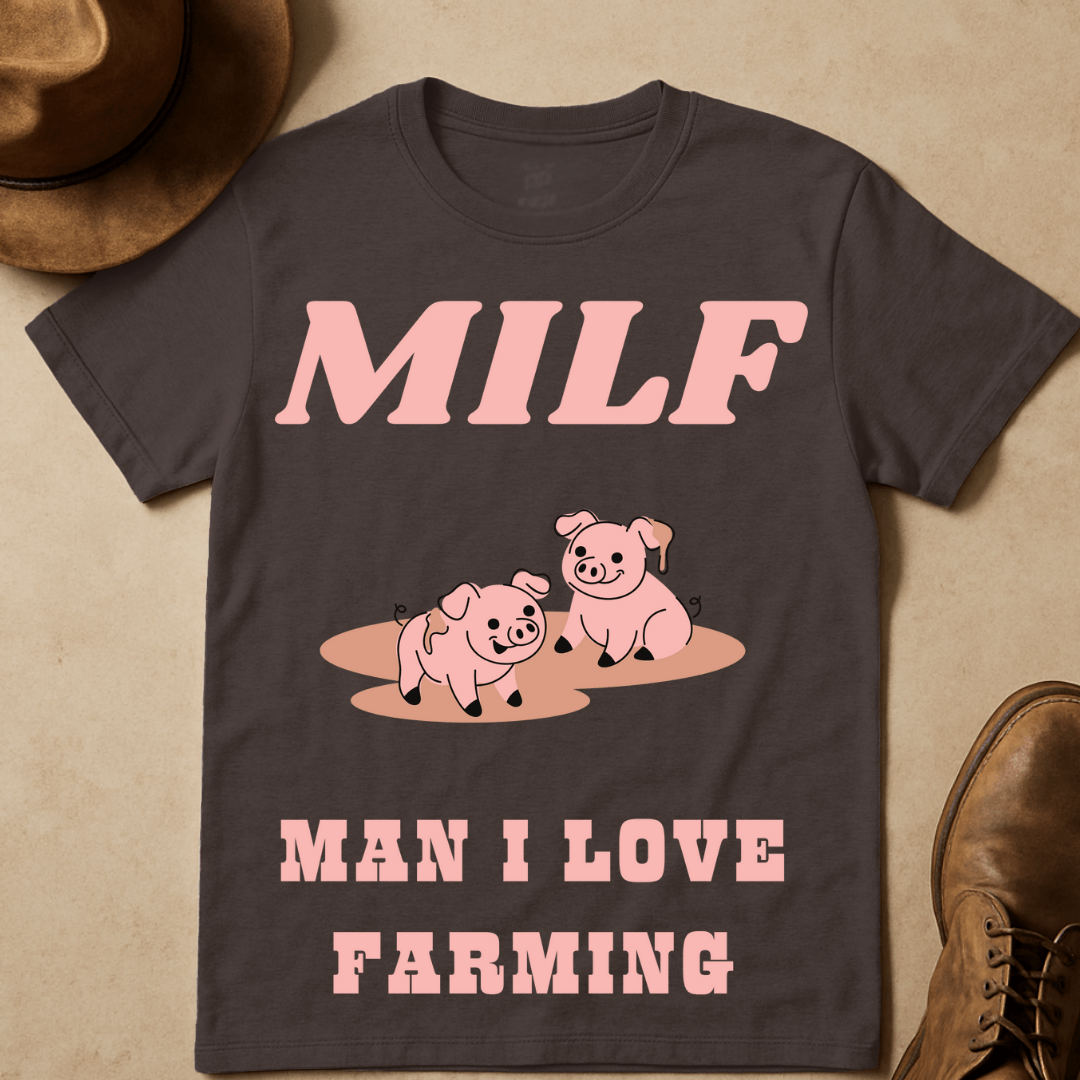 MAN I LOVE FARMING T-SHIRT
