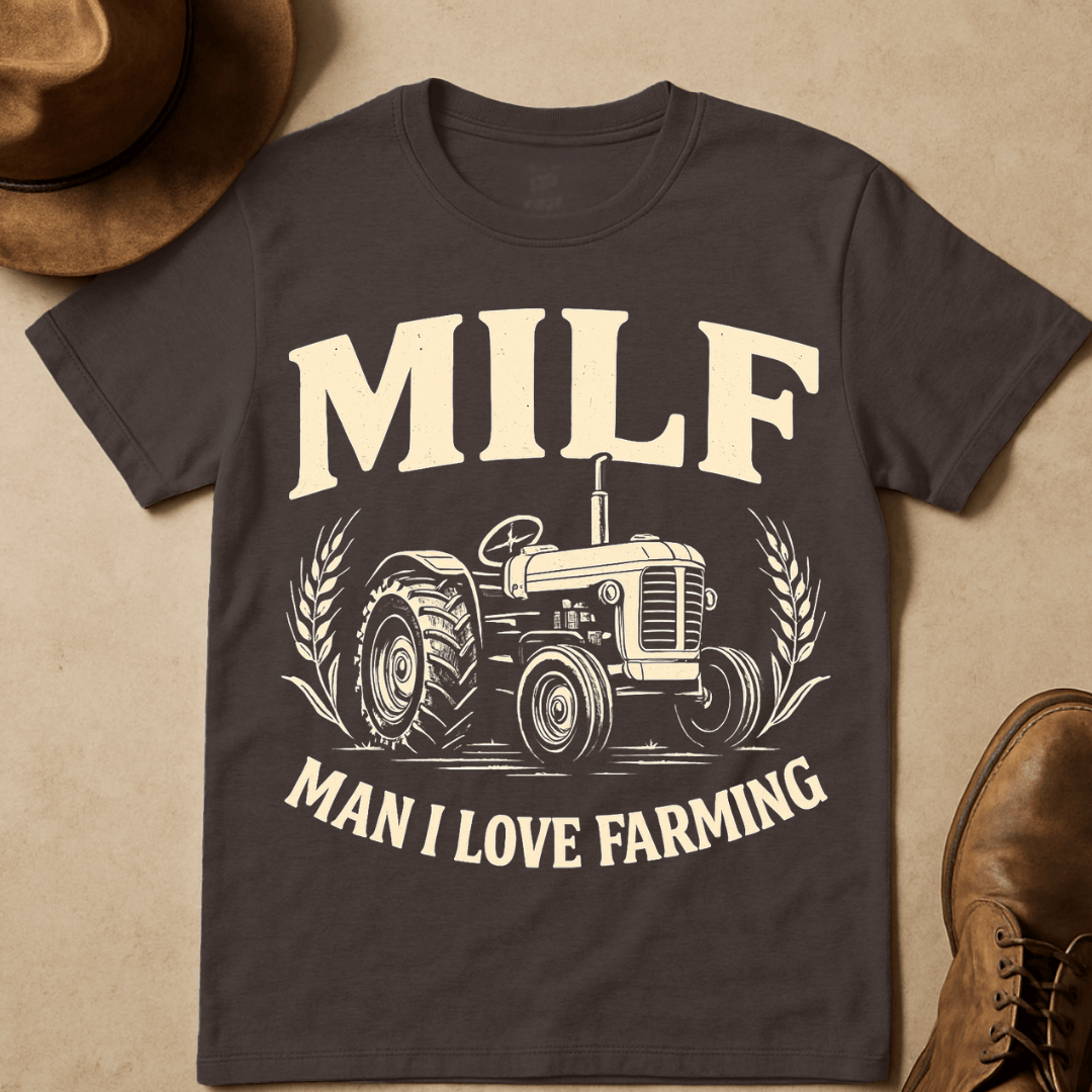 I LOVE FARMING T-SHIRT