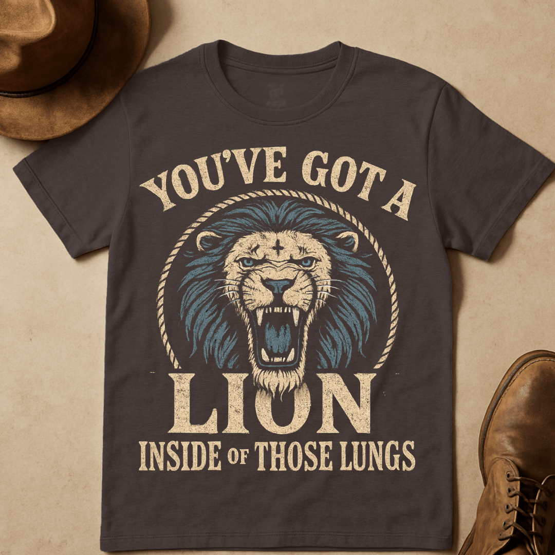 WESTERN ROARING LION T-SHIRT