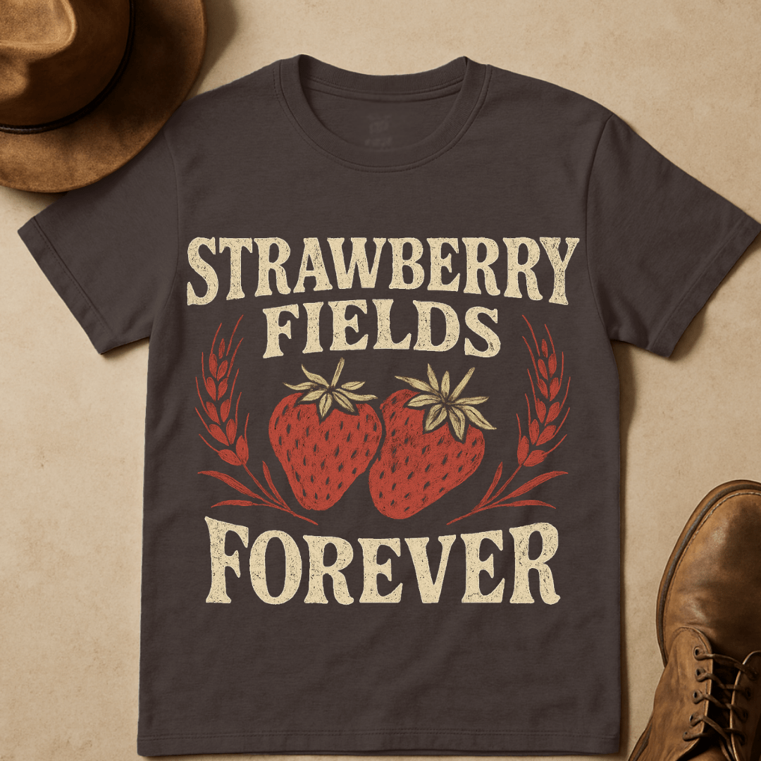 STRAWBERRY FIELDS FOREVER T-SHIRT