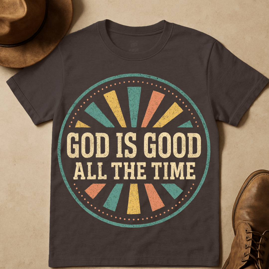 GOD IS GOOD SUNCOLORS T-SHIRT